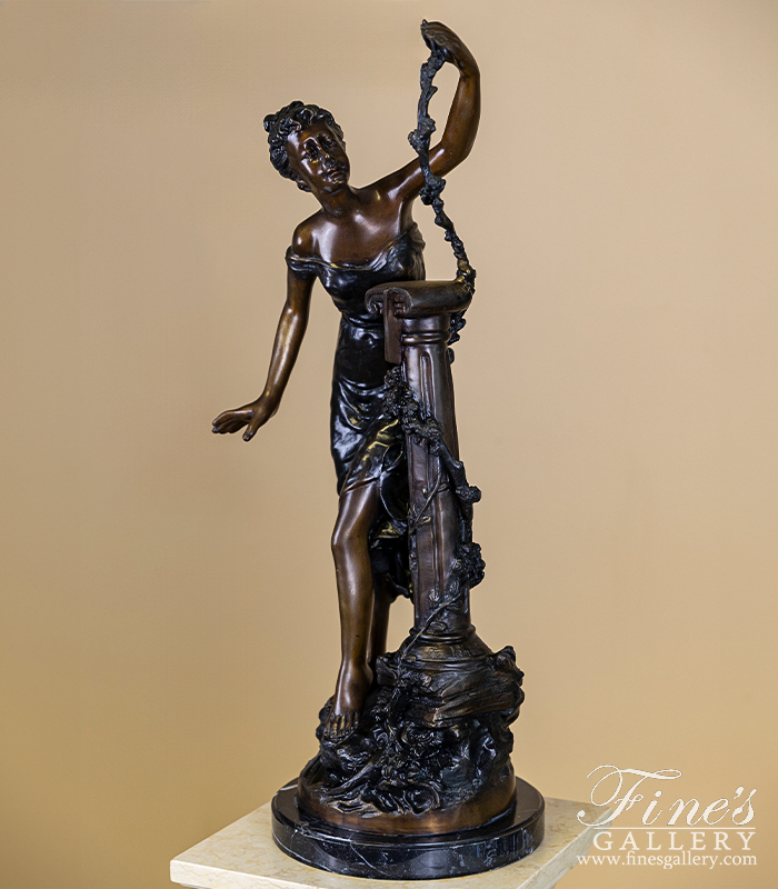 Bronze Statues  - Bronze Female Statue - BS-1370